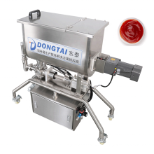 Semi-automatic pepper paste/tomato paste aseptic filling machine